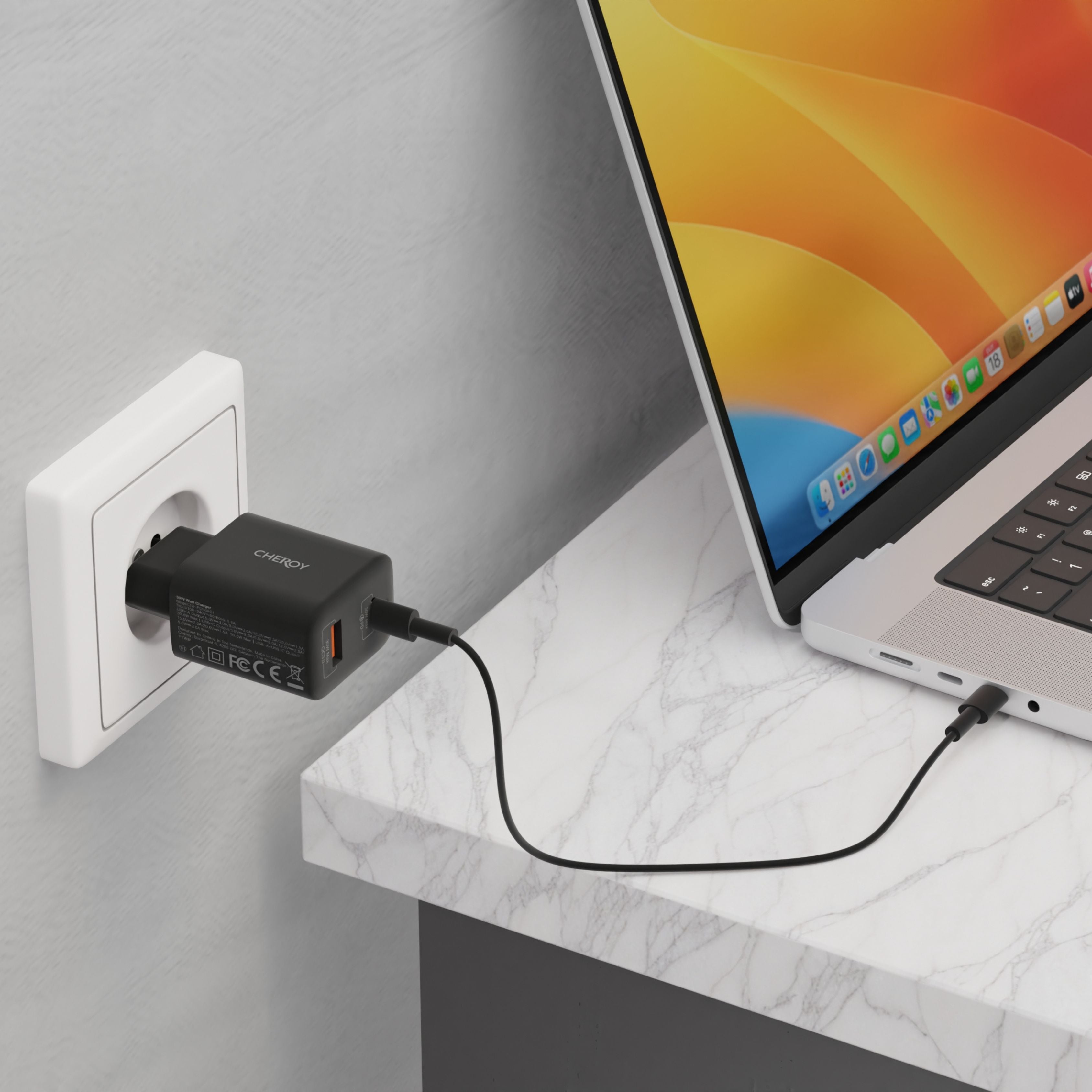 30W Wall Charger - CHEROY
