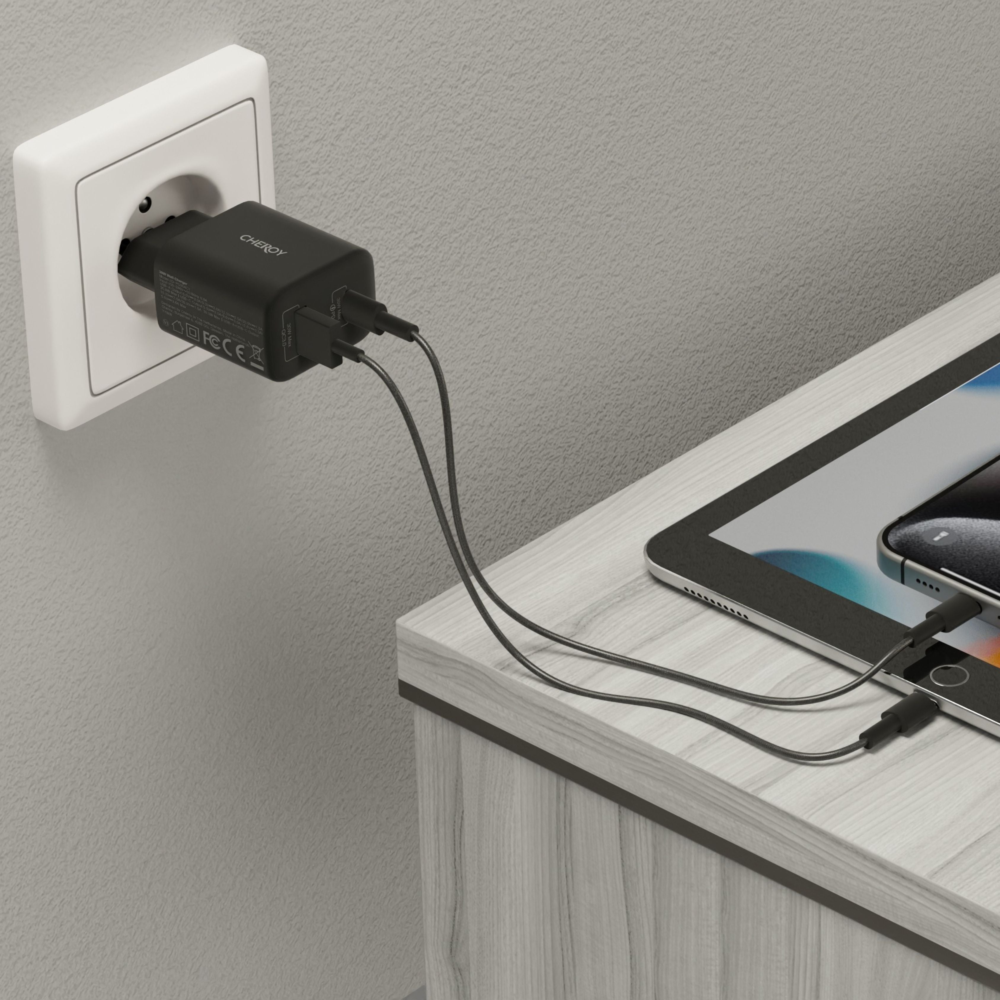 30W Wall Charger - CHEROY